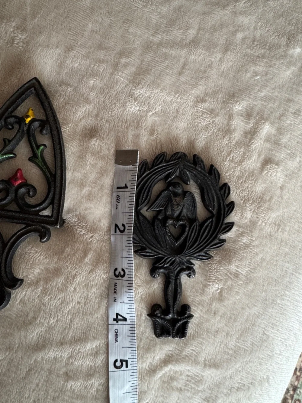 VINTAGE WILTON Cast Iron Trivets
